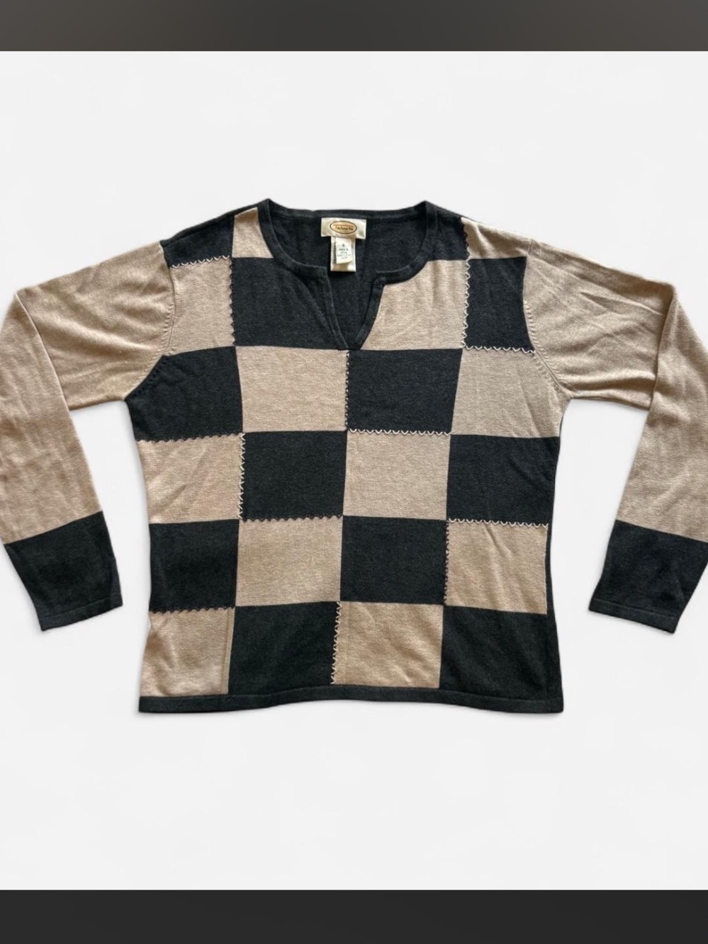 Vintage Checkered Sweater <3